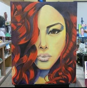 Oil paintings, by me. Any portrait.